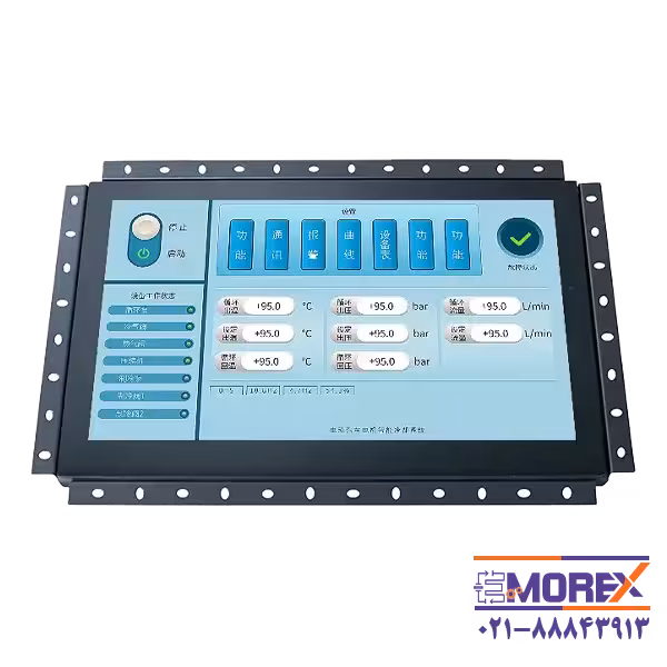 مانیتور لمسی صنعتی خازنی سایز 13.3 اینچی مدل TZC133 با رزولوشن 1920*1080