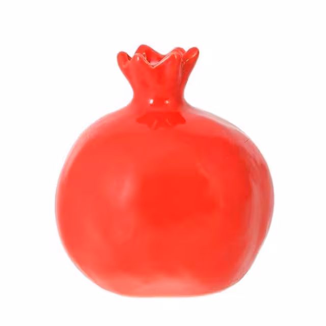 انار قرمز سرامیکی سایز بزرگ کد 03