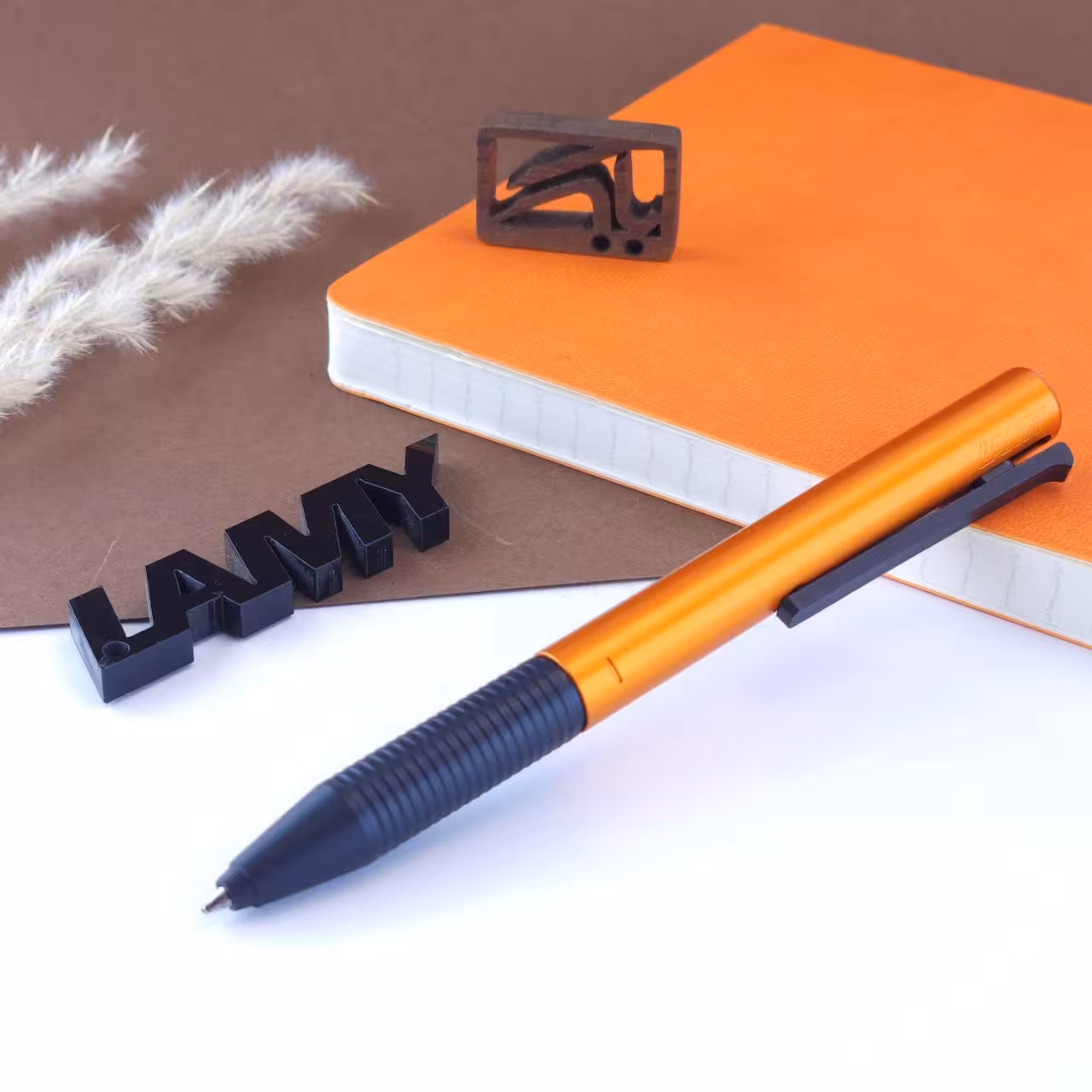 روان نویس لامی کلیکی تیپو نارنجی LAMY Tipo Rollerball Pen Copper orange 339