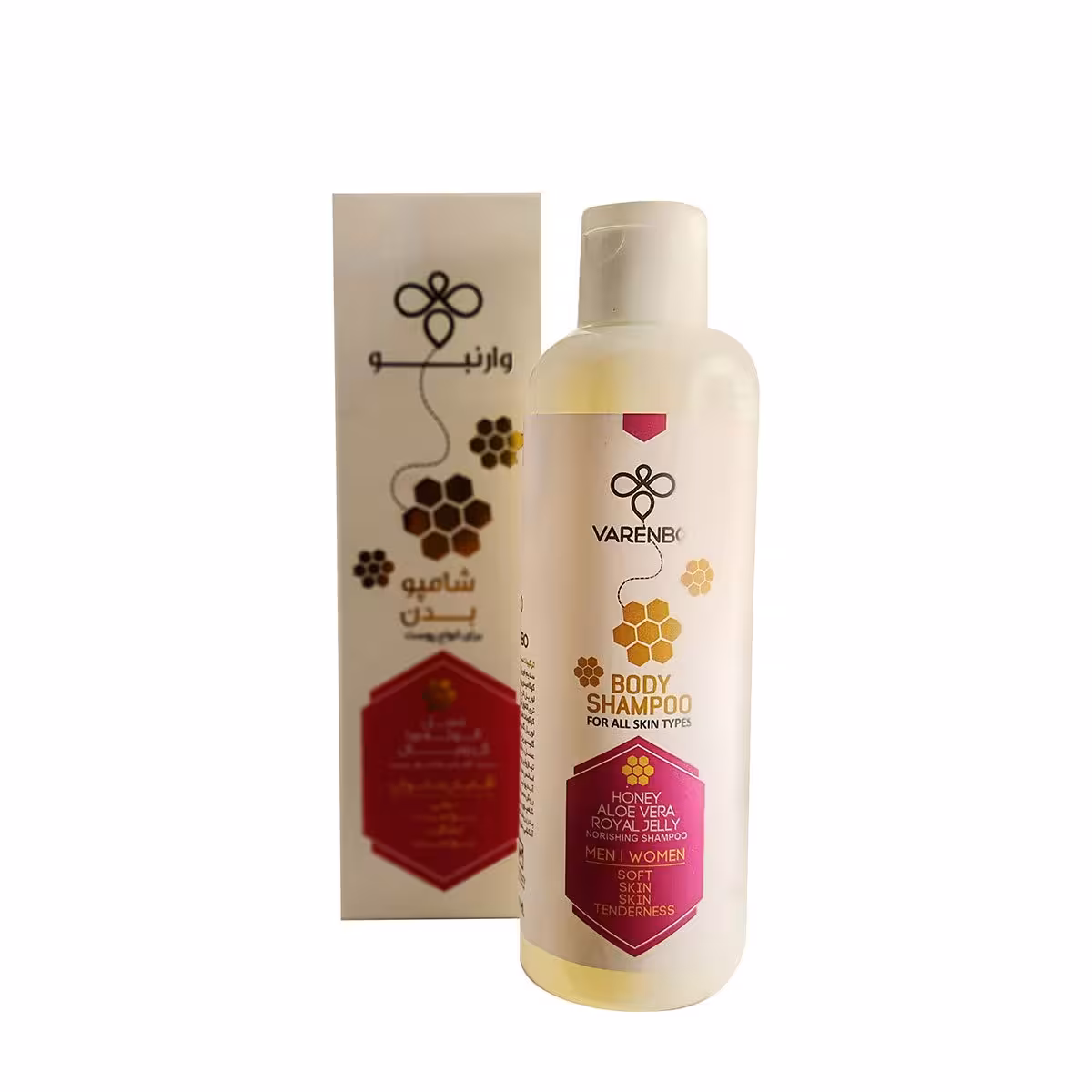 شامپو بدن 250 میل وارن بوVarenbo body shampoo
