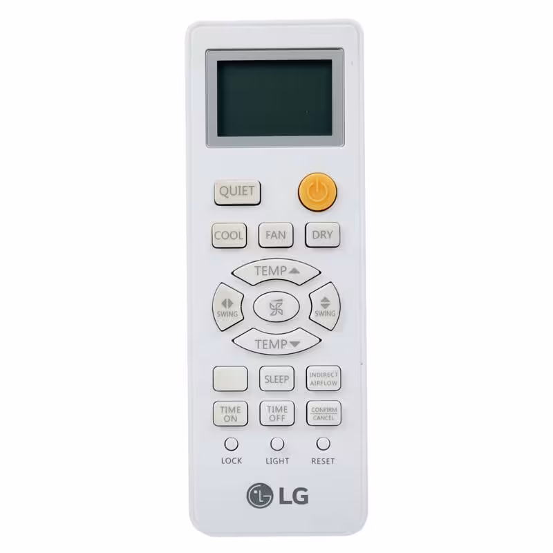 کنترل کولر ال جی LG دکمه نارنجی