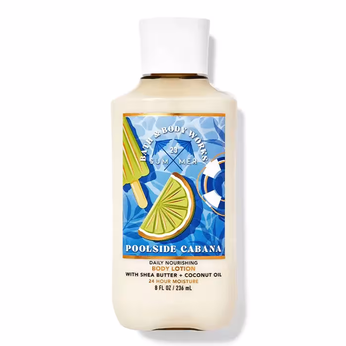 لوسیون بدن بث اند بادی Poolside CabanaPoolside Cabana Daily Nourishing Body Lotion