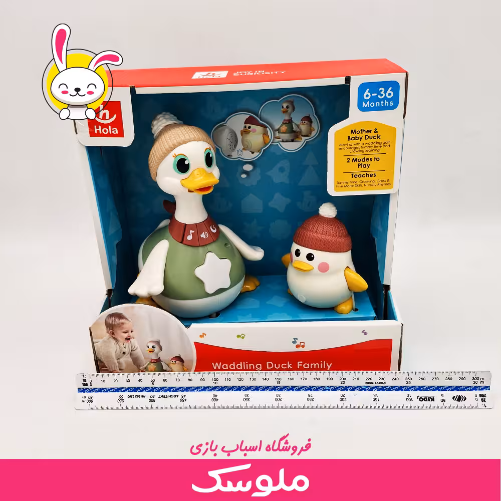 اسباب بازی اردک با بچه هولی تویز
