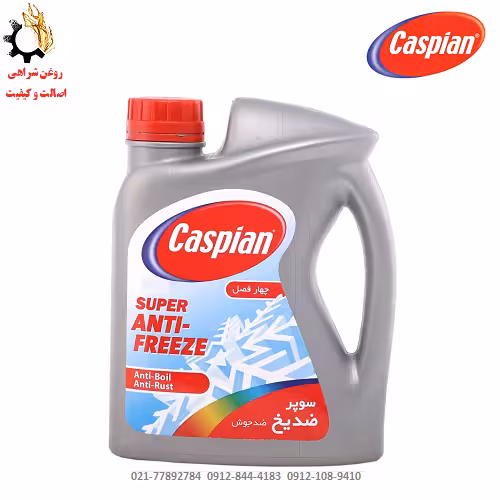 ضدیخ و ضدجوش کاسپین مدل چهارفصل حجم 4 لیتر