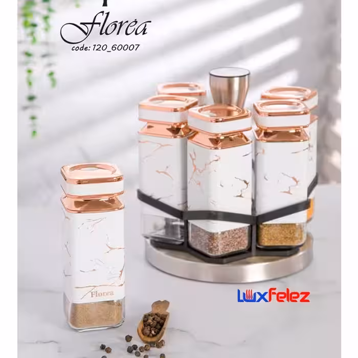 جاادویه فلورا مدل چهارگوش 7پارچه