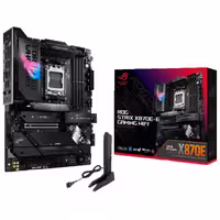 مادربرد گیمینگ ASUS ROG STRIX X870E-E WIFI | سوکت AM5، چیپست X870، پاور استیج 18 2 2، DDR5، PCIe 5.0، Wi-Fi 7، USB4، 5 اسلات M.2