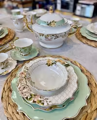 ست سرویس غذاخوری 6 نفره ترک مدل پینک مور KITART 1016