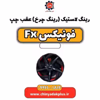 رینگ لاستیک (رینگ چرخ) عقب چپ فونیکس Fx