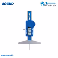 عمق سنج دیجیتال (سر گرد) 150-0 میلی متر Accud (آکاد) مدل 194-006-11