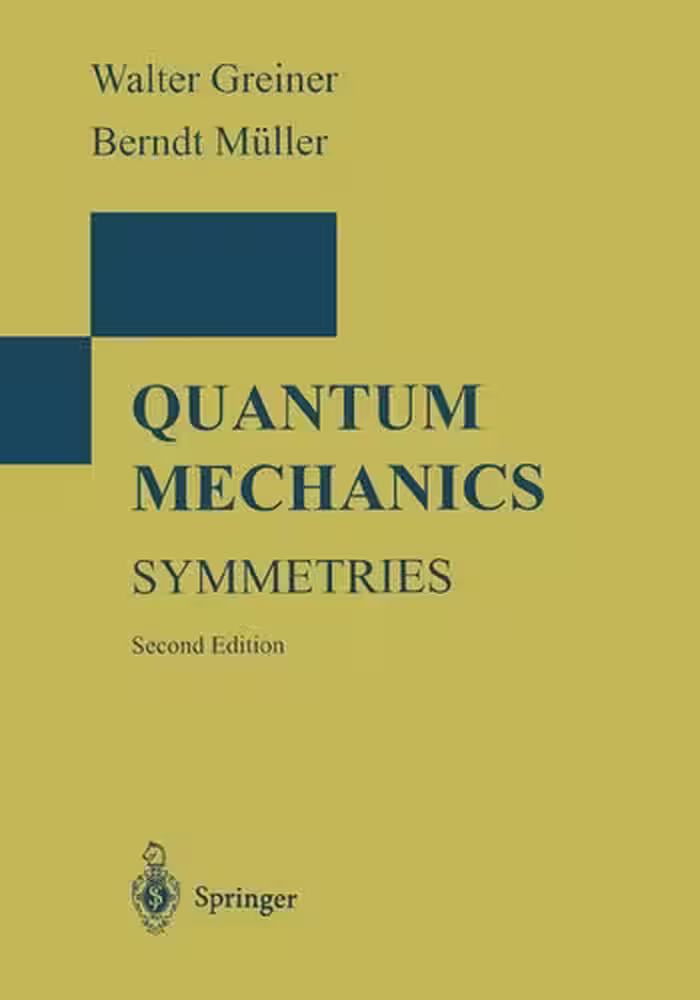 خرید و دانلود نسخه کامل کتاب Quantum mechanics - Symmetries