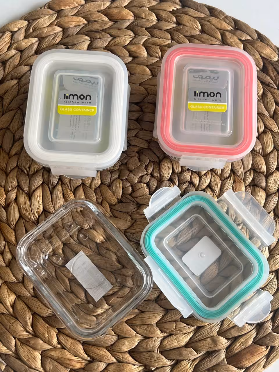 ظرف نگهدارنده مستطیل کوچک لیمون کد 1953