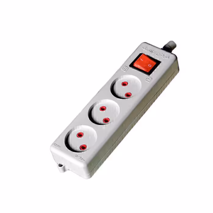 سه راهی بدون ارت برق فردان الکتریک مدل 601861 کابل 3 متری