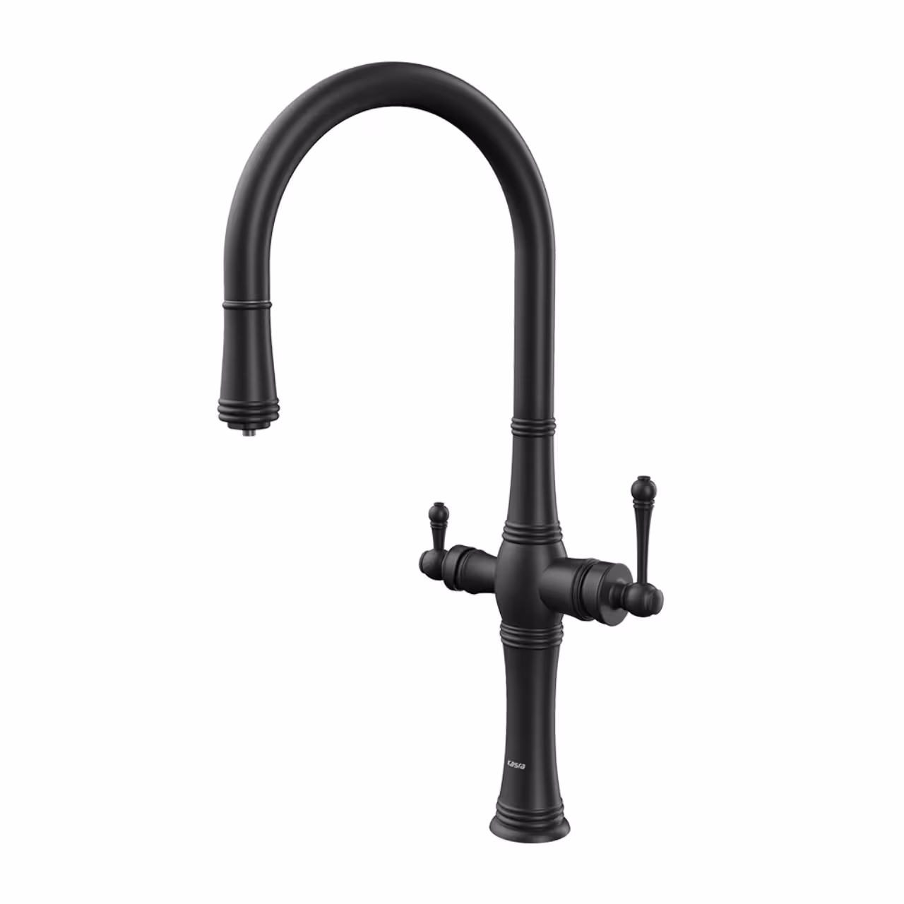 شیر ظرفشویی شاوری دومنظوره کسری مدل موناکو پلاس مشکی