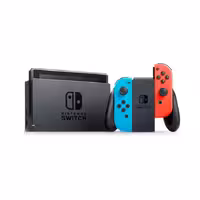 کنسول بازی نینتندو Nintendo Switch Extended Battery Life With Neon Blue And Neon Red Joy‑Con