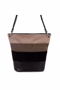کیف شانه ای زنانه چرمی زن سیاه چلسی Desa