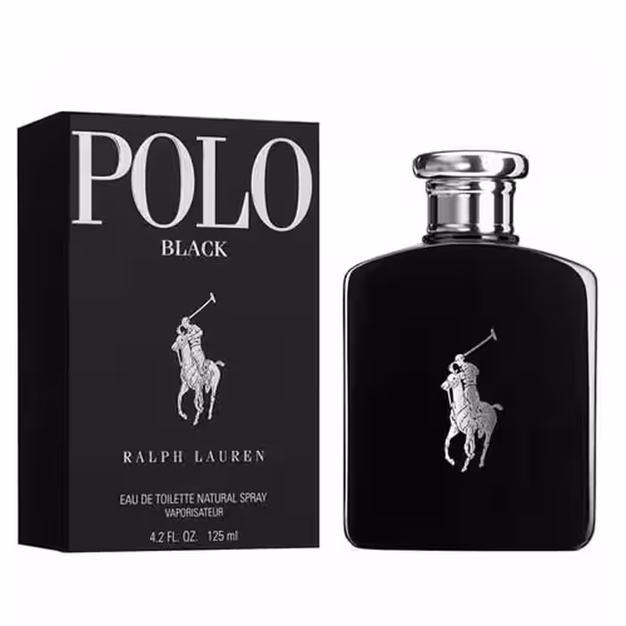 ادو تویلت مردانه رالف لورن مدل پولو بلک Polo Black حجم 125 میلی لیتر | Ralph Lauren Polo Black Eau De Toilette For Men 125 ml