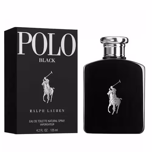 ادو تویلت مردانه رالف لورن مدل پولو بلک Polo Black حجم 125 میلی لیتر | Ralph Lauren Polo Black Eau De Toilette For Men 125 ml