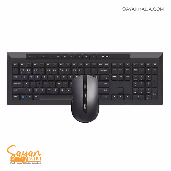 کیبورد و ماوس بی سیم رپو مدل Keyboard and Mouse RAPOO Wireless 8210M