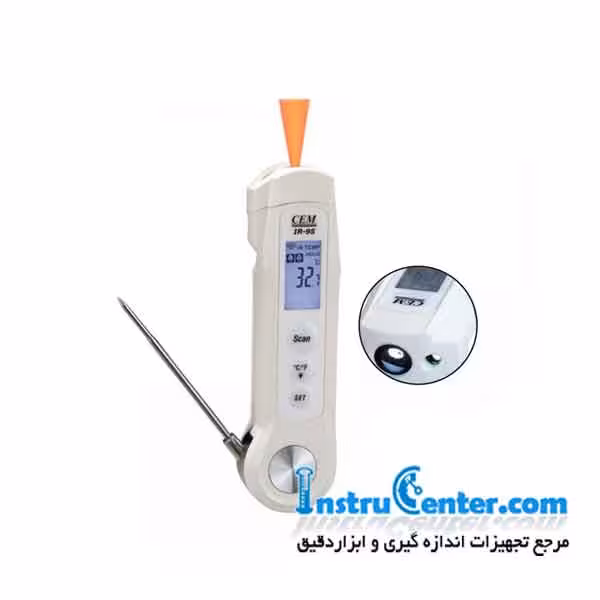 دماسنج نفوذی و  لیزری ساخت کمپانی IR-95 مدل CEM