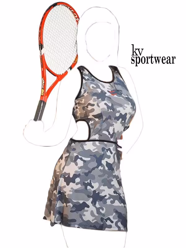 نیمتنه دامن تنیس زنانه دبل Nike طرح چریکی