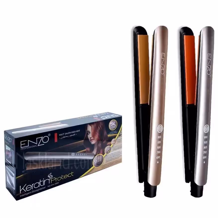 اتو مو کراتینه 980 درجه فارنهایت انزو مدل ENZO EN-3860