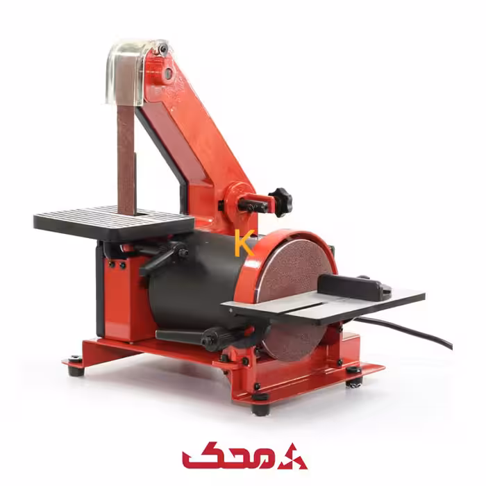 سنباده نواری و دیسکی رومیزی مدل BDS-100 محک