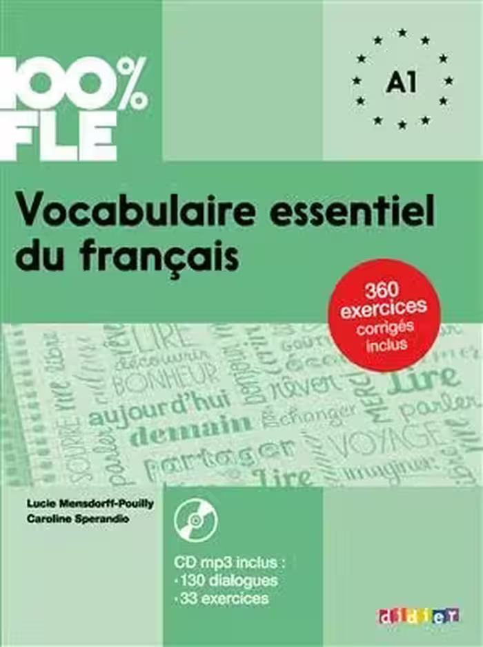 کتاب زبان فرانسه وکبیولر اسنسیل Vocabulaire essentiel du français niv. A1 – Livre