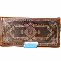 پشتی سنتی فرش700شانه زمینه گردویی کد 69