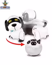 ربات سگ خالدار کنترلی
