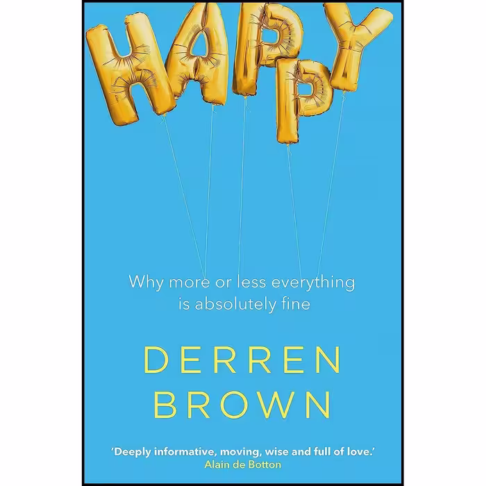 کتاب زبان اصلی Happy اثر Derren Brown انتشارات Bantam Press