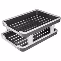 کازیه 2 طبقه پلاستیکی Amiran S2 Double Paper Tray