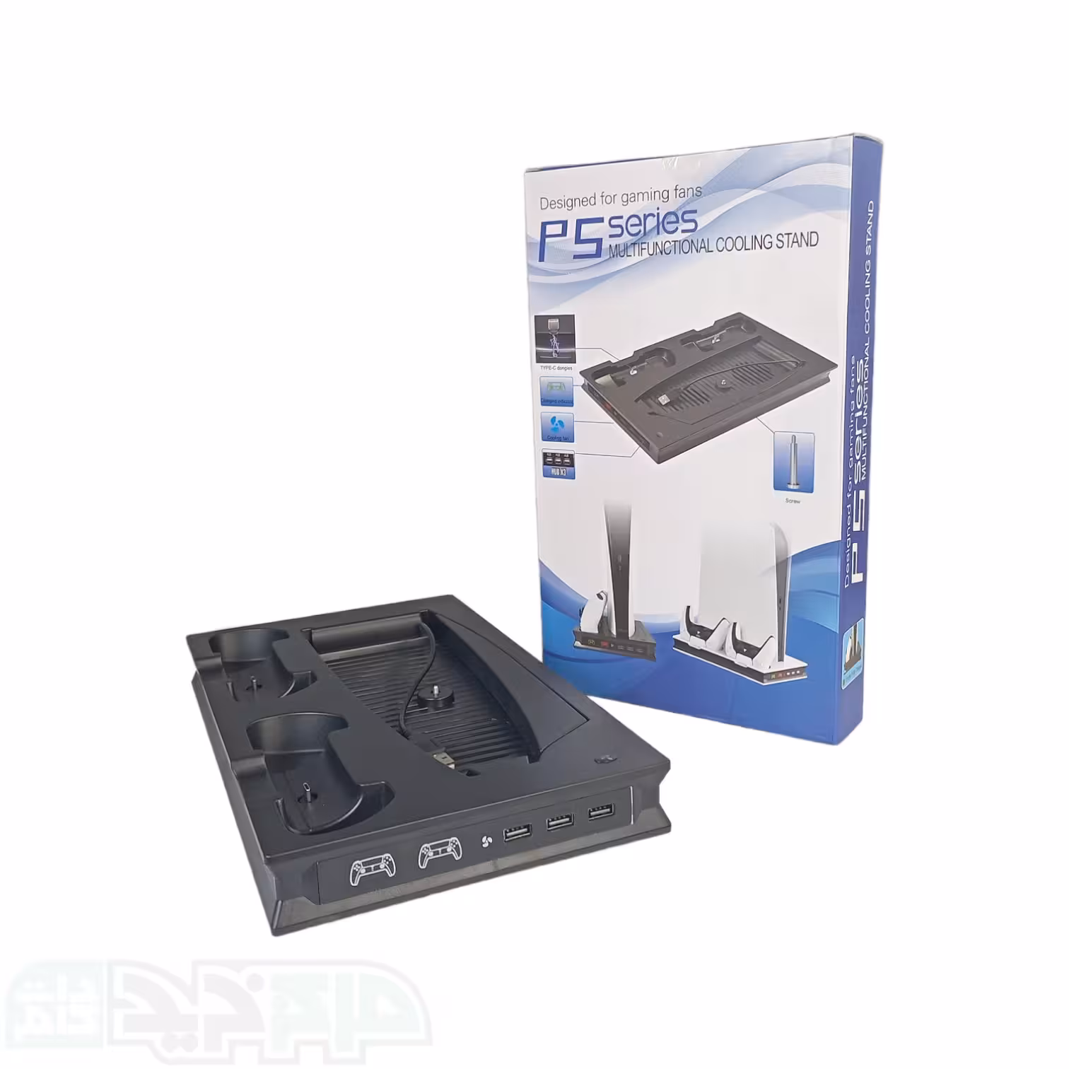 پایه فن و شارژر ps5 مدل YH-52