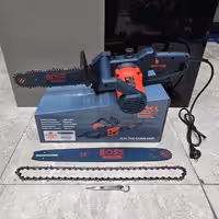 اره زنجیری برقی 30 و 40 سانت دو ساطور 2500 وات باس مدل E40