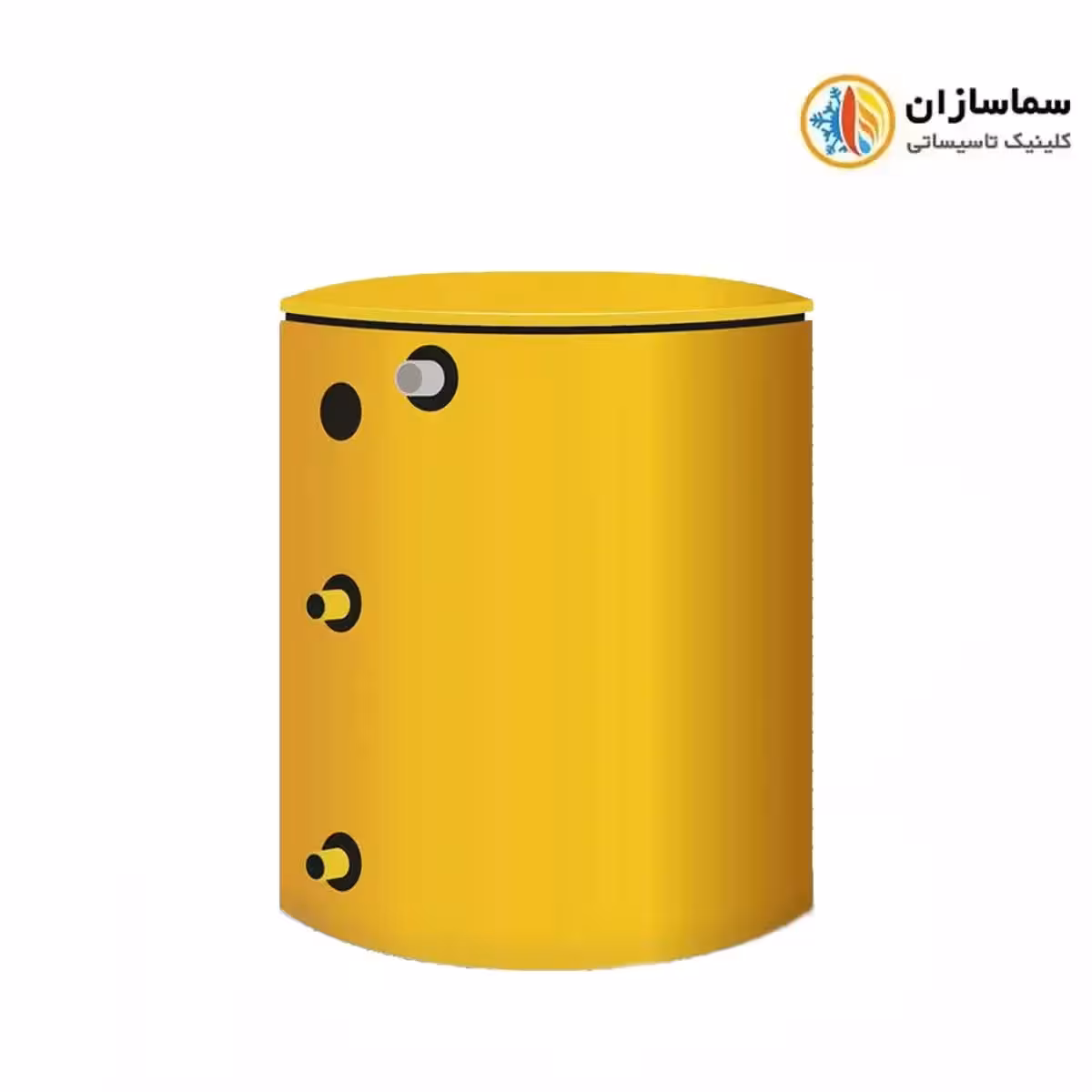 منبع انبساط باز عایق دار 130 لیتری مهر افروز