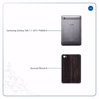 برچسب پوششی ماهوت مدل Burned Wood مناسب برای تبلت سامسونگ Galaxy Tab 7.7 2011 P6800