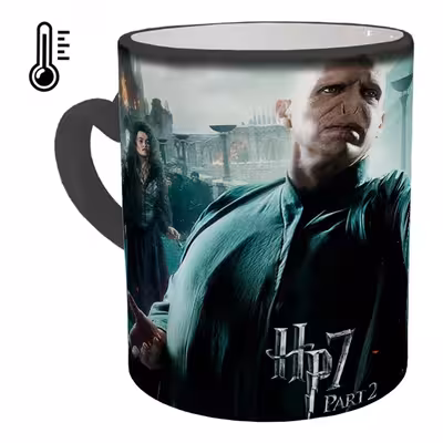 ماگ حرارتی مدل دسته قلبی طرح هری پاتر کد 38