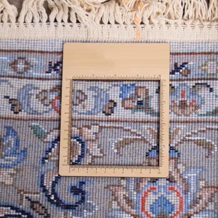 فرش دستباف شش متری مدل اردکان طرح لچک ترنج سایه کد 4010813