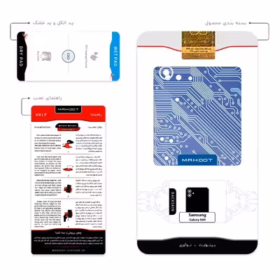 برچسب پوششی ماهوت مدل Blue_Printed_Circuit_Board مناسب برای گوشی موبایل سامسونگ Galaxy A04