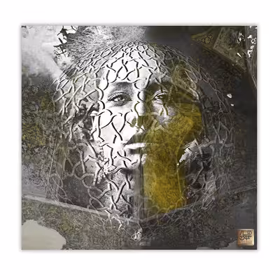 تابلو بوم چارگوش مدل 2582