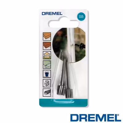 مجموعه 2 عددی سری فرز مینیاتوری درمل مدل 115 