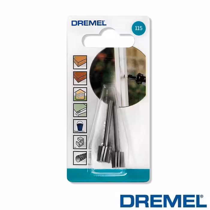 مجموعه 2 عددی سری فرز مینیاتوری درمل مدل 115 