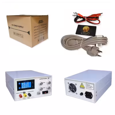 منبع تغذیه الکتریکی 34 ولت 5 آمپر سوپر پاور مدل MPS