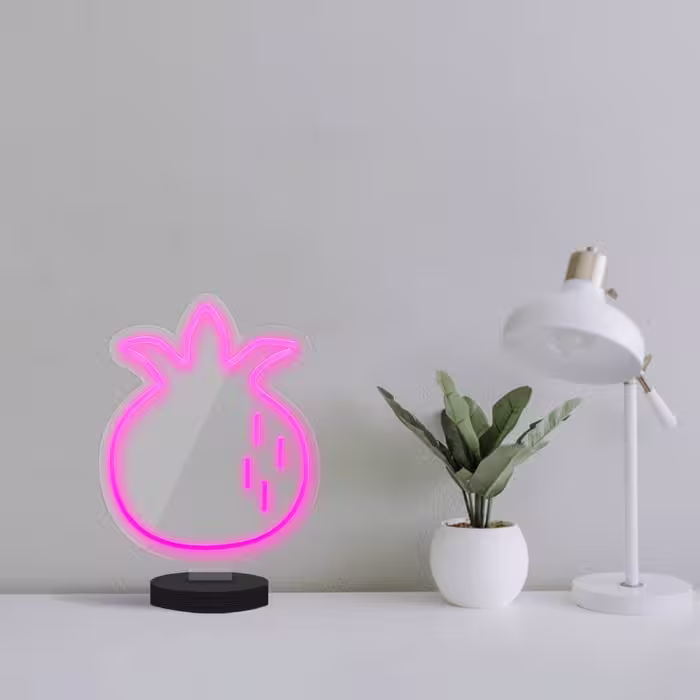 چراغ رومیزی مدل ریموت دار POMEGRANATE-GL_PN-GLASS