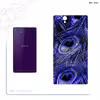 برچسب پوششی ماهوت مدل Purple Feather مناسب برای گوشی موبایل سونی Xperia Z