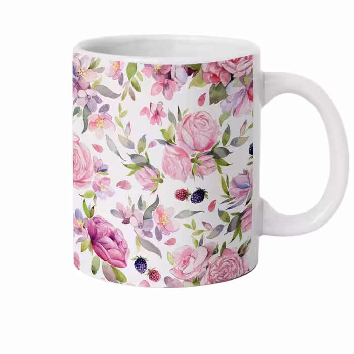 ماگ دارلی طرح گل مدل M1522