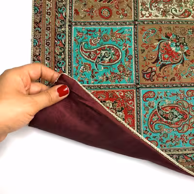 رومیزی مدل خشتی