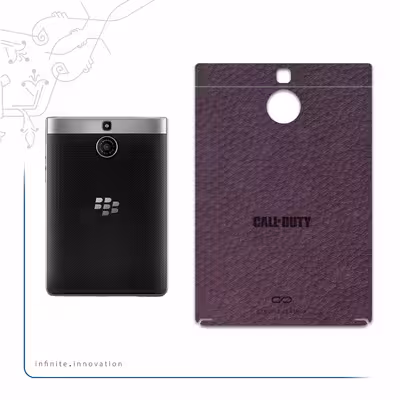 برچسب پوششی ماهوت مدل PL-CL_F_DUT مناسب برای گوشی موبایل بلک بری Passport Silver Edition