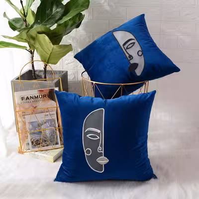 کوسن تیگران مفشوو مدل رخ کد 40cm مجموعه دو عددی