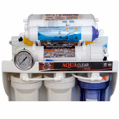 دستگاه تصفیه کننده آب آکوآ کلیر مدل  CF2070 به همراه فیلتر مجموعه چهار عددی و کیت نشتی گیر