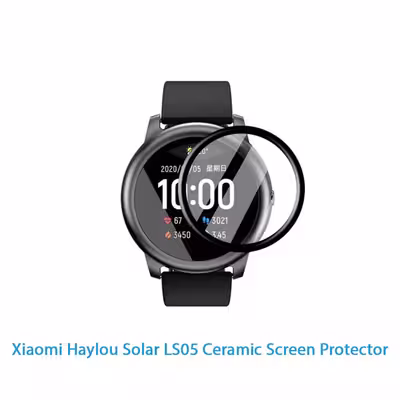 محافظ صفحه نمایش لاین مدل RT007 مناسب برای ساعت هوشمند شیایومی Smart Watch Haylou Solar LS05 بسته سه عددی